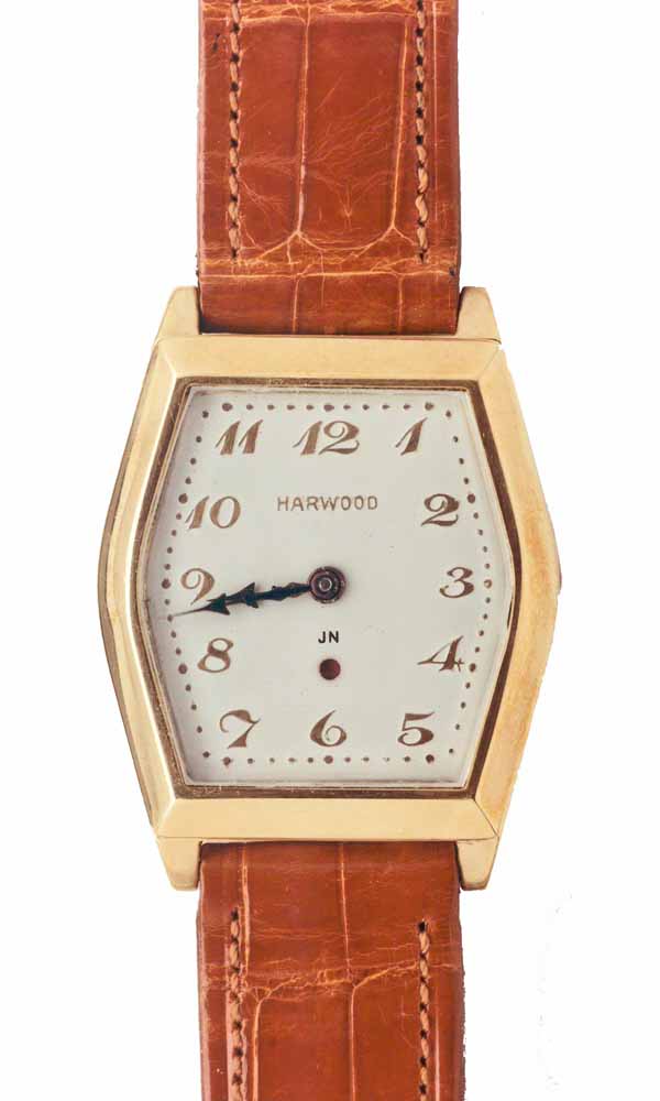 Harwood self-winding wristwatch of 1929