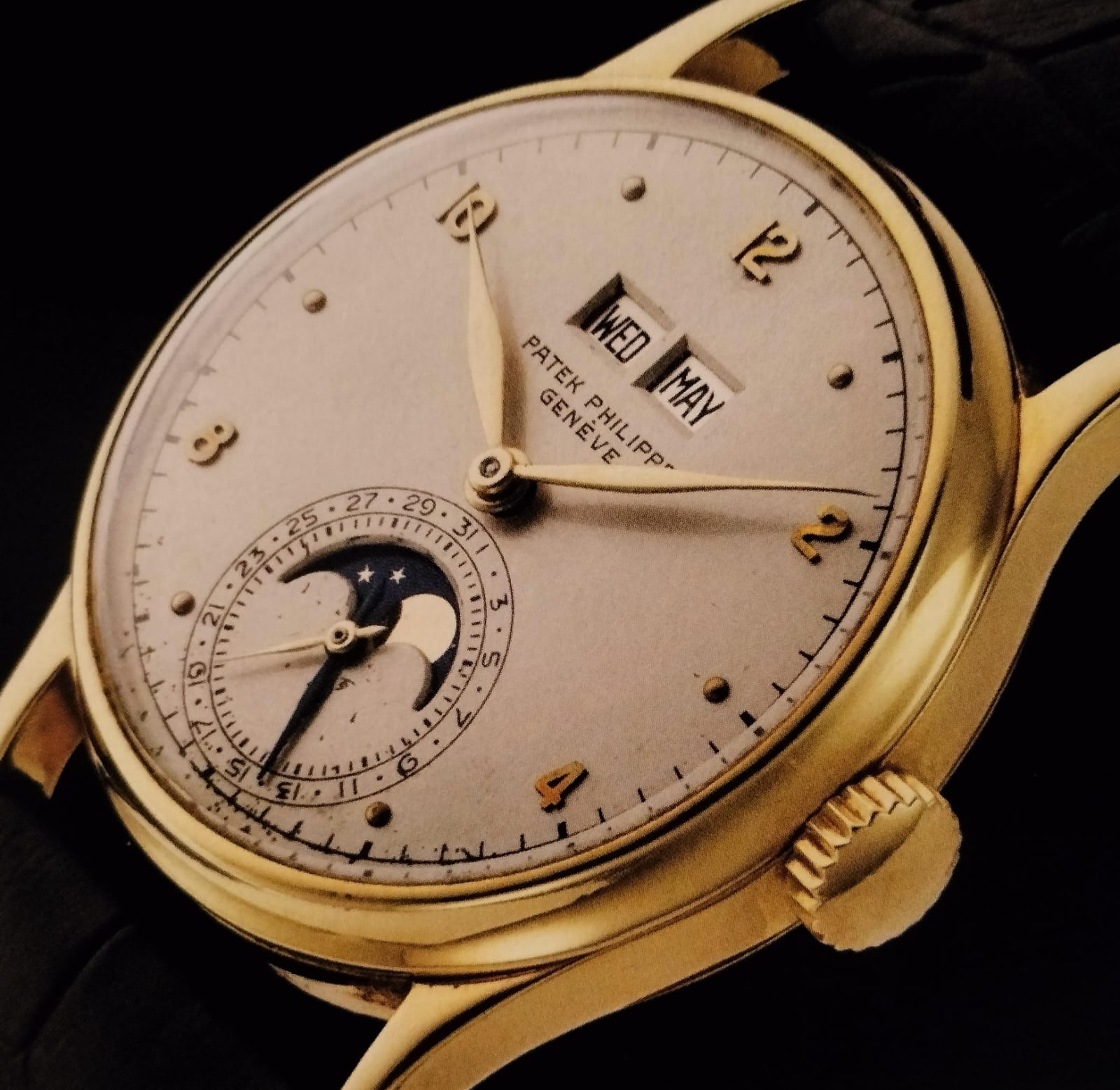 Patek Philippe reference 1526 perpetual calendar wristwatch