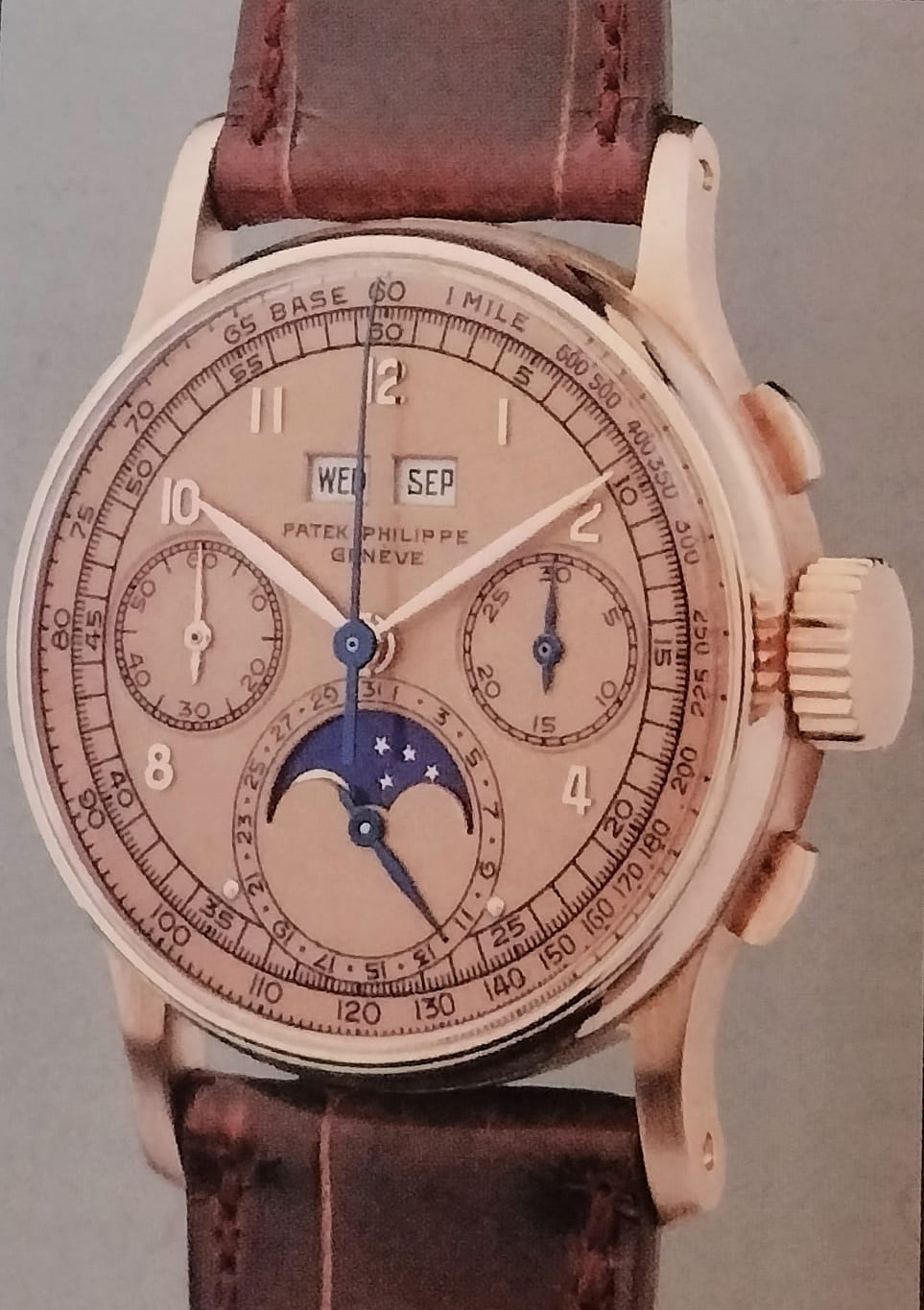 Patek Philippe reference 1518 perpetual calendar chronograph
