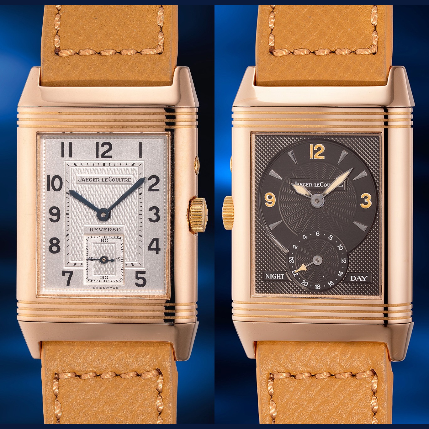 Jaeger-LeCoultre Reverso Duoface 270.2.54, front and back
