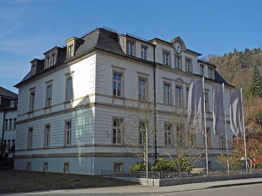 The Lange Stammhaus, a three-storey nineteenth-century building in Glashütte