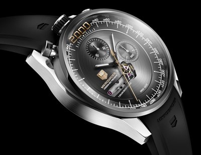 The TAG Heuer Mikrogirder chronograph