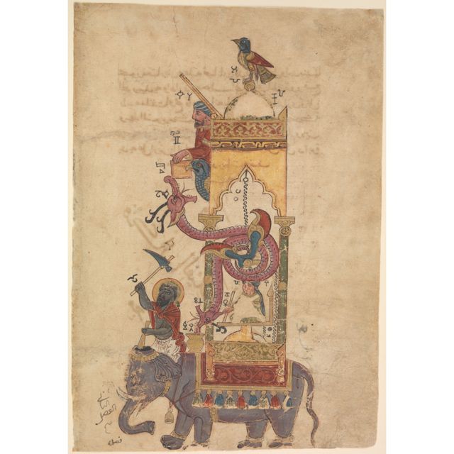 Al-Jazari’s elephant clock